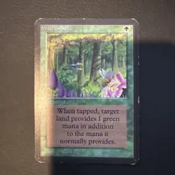 Wild Growth Alpha LP MTG Magic the Gathering - Image 1