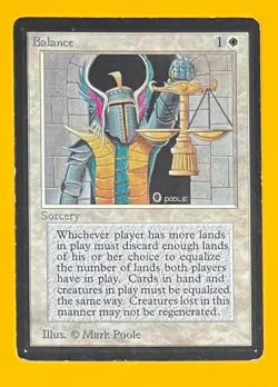 MTG BALANCE Beta (OldManMTG 012-193) - Image 1