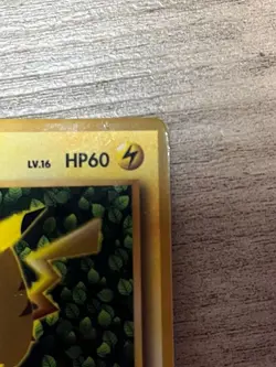 Pokemon Ivy Pikachu CoroCoro Promo Glossy Ken Sugimori Error Japanese LP - Image 4