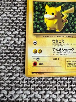 Pokemon Ivy Pikachu CoroCoro Promo Glossy Ken Sugimori Error Japanese LP - Image 4