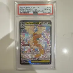 PSA 10 - MEGA DRAGONITE EX SIR Ascended Heroes Pokemon TCG GEM MINT - Image 1