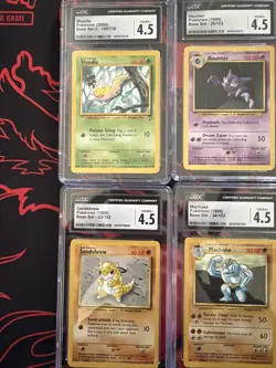 pokemon cgc slab lot - Image 1
