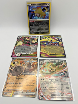 Pokemon Lot of 5 - Radiant Jirachi + 4 EX - Lopunny, Manectric, Regiorock, etc. - Image 1