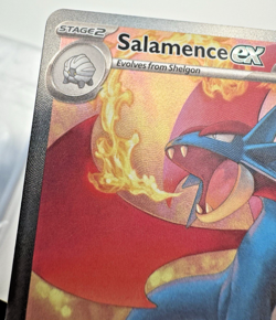 Salamence ex 187/159 Sv09: Journey Together Holo Rare Full Art Pokemon Card - Image 3