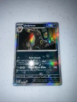 Pokemon Umbreon TCG Prismatic Evolutions Master Ball Reverse Holo Card 059/131 - Image 2
