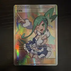 Pokemon TCG Lisia Full Art Ultra Rare Holo 164/168 SM-Celestial Storm - Image 1