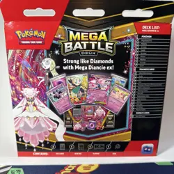 Pokemon TCG Mega Battle Deck Mega Diancie EX BRAND NEW / SEALED Pokemon Product - Image 2