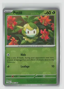 PETILIL #006/086 SV BLACK BOLT MASTER BALL REVERSE HOLO POKEMON TCG NM - Image 1