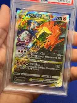 Pokemon Ultra Premium Collection UPC Charizard VSTAR #262 SWSH262 PSA 10 W Guard - Image 2