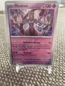Mewtwo RH 150/165 Pokemon 151 Scarlet & Violet NM/M - Image 1