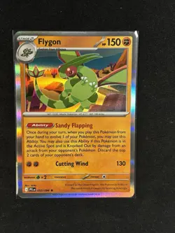 Pokemon - Flygon 053/094 - Phantasmal Flames Holo Rare - NM - Image 1