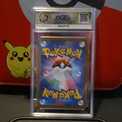 Pokemon Leafeon ex 003/187 Terastal Fest Ex Double Rare Holo Japanese AGS 10 - Image 2