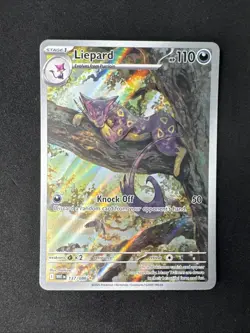 Liepard 137/086 Sv: White Flare Holo Pokemon - Image 1