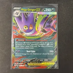 Pokemon Mega Gengar ex 056/094 Me02: Phantasmal Flames Double Rare Holo - Image 1