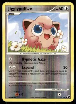 2008 Diamond & Pearl - Great Encounters Reverse Holo Jigglypuff Basic/Common #72 - Image 1