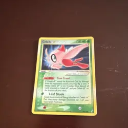 The Pokemon Company Celebi Star EX Crystal Guardians 100/100 Holo Ultra Rare 60… - Image 1