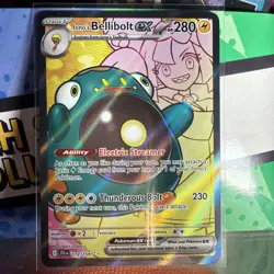 Ionos Bellibolt ex 172/159 Pokemon Journey Together Ultra Rare Full Art - Image 1