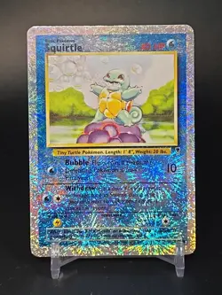2002 Pokemon Legendary Collection Squirtle Reverse Holo #95/110 - Image 1