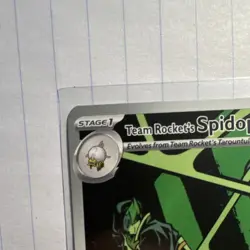Pokemon Sv10: Destined Rivals TEAM ROCKET'S SPIDOPS IR 187/182 HOLO - Image 2