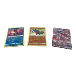 Pokemon Tcg Radiant Rare Holo Lot. Radiant Greninja, Hawlucha & Heatran Vmax - Image 1