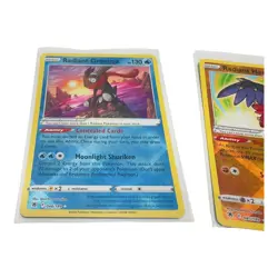 Pokemon Tcg Radiant Rare Holo Lot. Radiant Greninja, Hawlucha & Heatran Vmax - Image 2