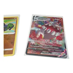 Pokemon Tcg Radiant Rare Holo Lot. Radiant Greninja, Hawlucha & Heatran Vmax - Image 4