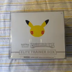 Pokemon TCG: 25th Anniversary Celebrations Elite Trainer Box Sealed 820650809439 - Image 1