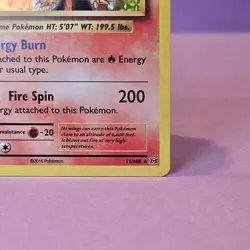 Charizard 11/108 Evolutions Holo Pokemon LP Holo Rare - Image 4