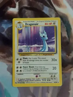 Pokemon, Dragonair, Base Set 18/102 - MP - Image 1