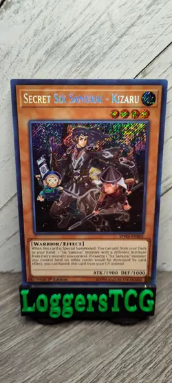 Yu-Gi-Oh! Secret Six Samurai - Kizaru / SPWA EN005 1st Edition LP - Image 1