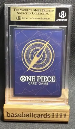 One Piece Luffy-Tarou SP OP11 Fist of Divine Speed BGS 10 Beckett Pristine P1 - Image 2