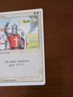 Crusade Revised Edition MTG Clean Front Banned Card Rare - Image 3