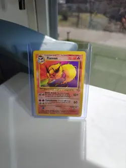 Pokemon Vintage Non-Holo Rare Flareon 19/64 Jungle WotC 1999 - Image 3