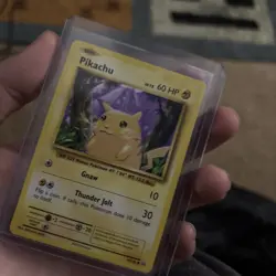 Pokemon TCG Chubby Pikachu Rare Near Mint Card Highly Desirable - Image 1