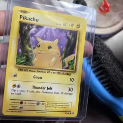 Pokemon TCG Chubby Pikachu Rare Near Mint Card Highly Desirable - Image 4