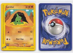 LARVITAR 116/165 COMMON EXPEDITION BASE SET POKEMON - Image 3