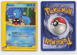 HORSEA 84 COMMON AQUAPOLIS POKEMON - Image 3