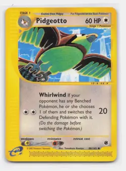 PIDGEOTTO 88/165 UNCOMMON EXPEDITION BASE SET POKEMON - Image 1
