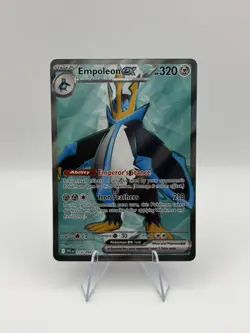 Pokemon TCG Empoleon ex 114/094 Phantasmal Flames Full Art Holo Rare Near Mint - Image 1