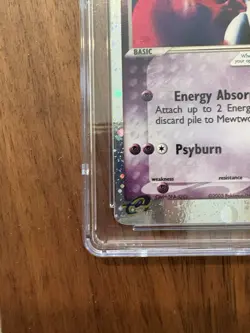 Pokemon Mewtwo ex EX Ruby & Sapphire Holo Ultra Rare #101 CGC 10 GEM MINT - Image 5
