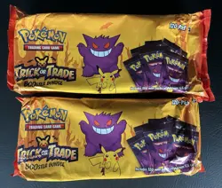 2022 Pokemon + 2 Trick or Trade Booster Bundle Mini Packs 120 ct Factory Sealed - Image 1
