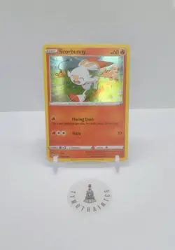 Pokemon - Scorbunny SWSH244 - Sword Shield Black Star Promo - Image 1