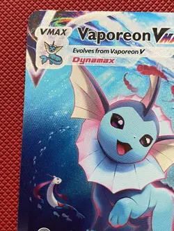 Vaporeon VMAX SWSH182 Sword & Shield Black Star Promo Holo Pokemon Card TCG - Image 3