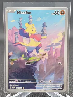 Pokemon TCG - Mienfoo 133/086 - Illustration Rare White Flare SV - Image 1