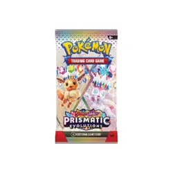 Pokemon TCG: Scarlet and Violet Prismatic Evolutions x1 Booster Pack - Image 1