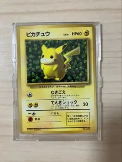 Pokemon Ivy Pikachu CoroCoro Promo Glossy Ken Sugimori Error Japanese LP - Image 2