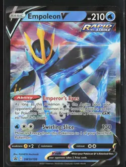Empoleon V SWSH108 Promo Holo Sword & Shield Promo Pokemon NM - Image 1