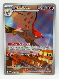 Talonflame 091/088 Perfect Order NM Illustration Rare Pokemon TCG - Image 1