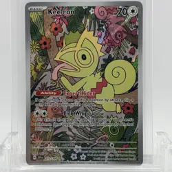 Pokemon TCG Surging Sparks Kecleon #213/191 Illustration Rare LP+ - Image 1