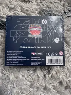 Pokemon Euic European Championship Limited Edition Dice And Coin Set 2024 - Image 3